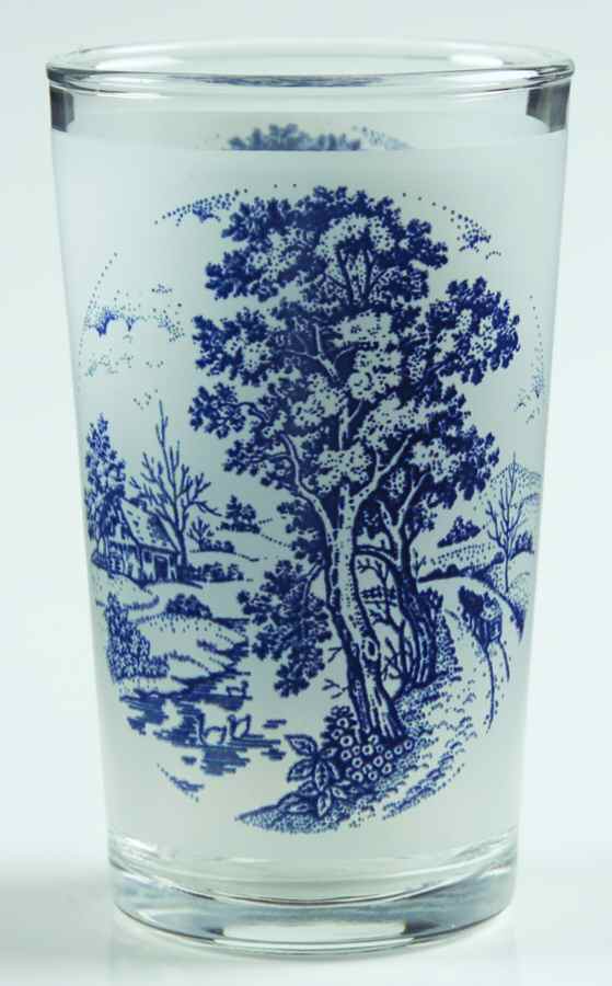 Blue River 4 Oz Glassware Juice by Nasco (Japan)-1