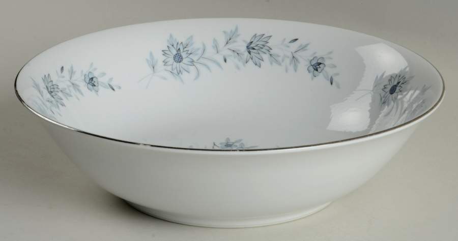 Champlain (Pointed Flowers) 9" Round Vegetable Bowl by Nasco (Japan)-1