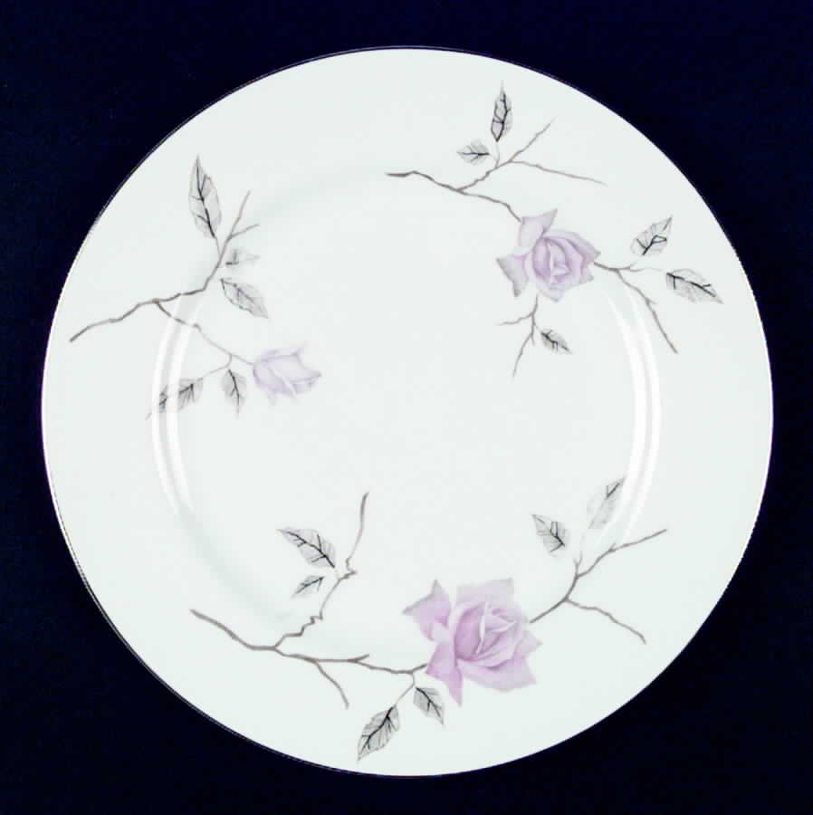 Dawn Rose Dinner Plate by Nasco (Japan)-1