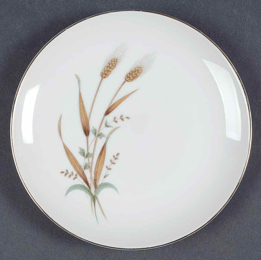 Golden Harvest Bread & Butter Plate by Nasco (Japan)-1
