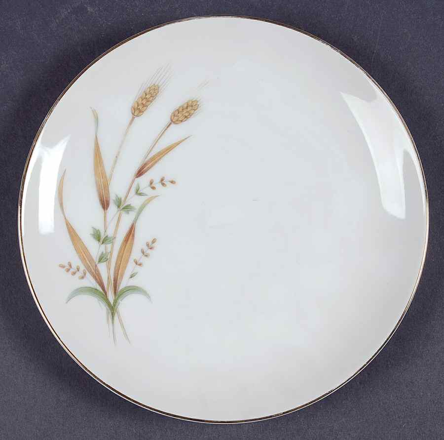 Golden Harvest Bread & Butter Plate by Nasco (Japan)-1
