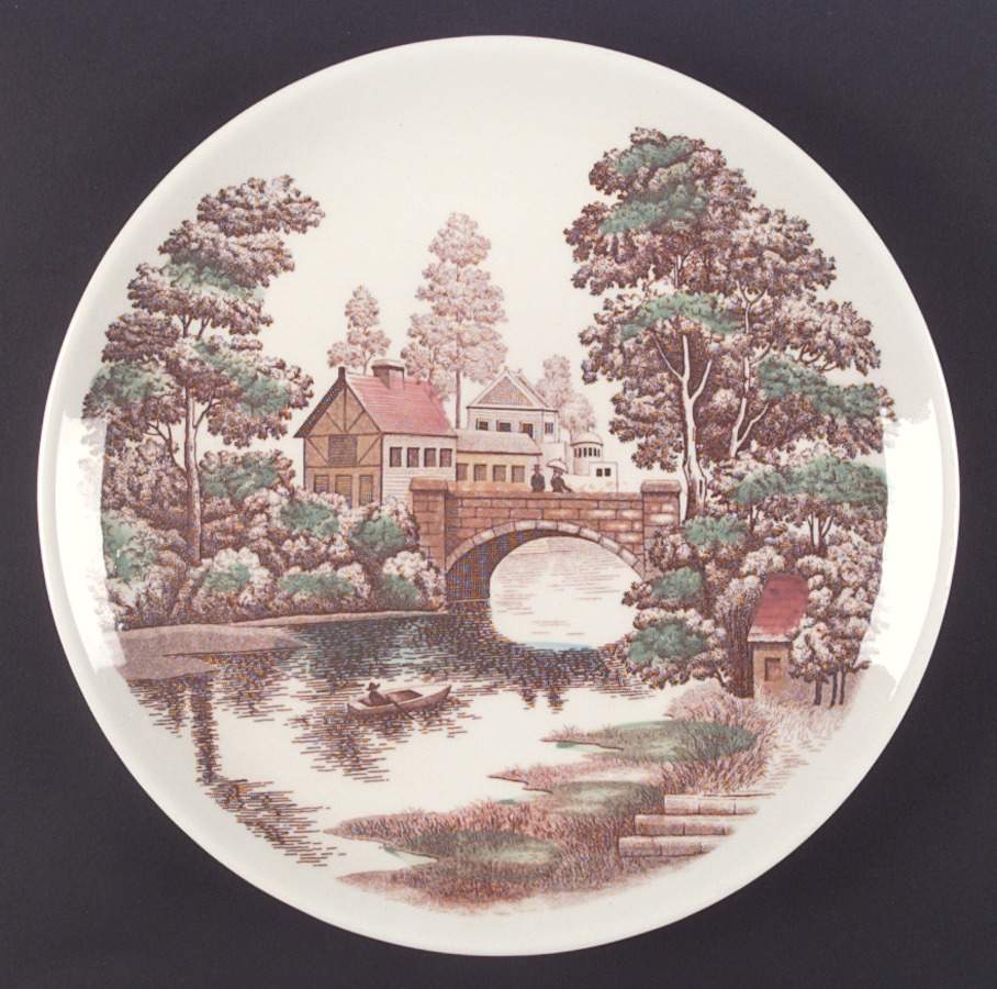 Holiday Dinner Plate by Nasco (Japan)-1
