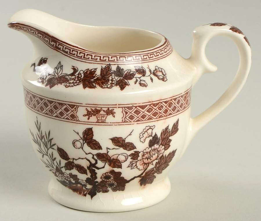Indian Tree Brown (Japan) Mini Creamer by Nasco (Japan)-1