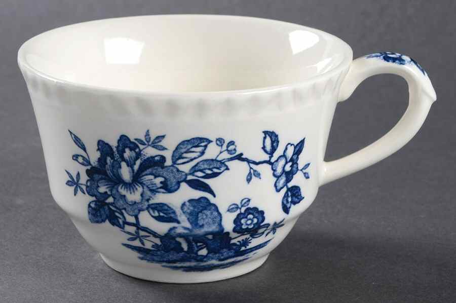 Jardin Bleu Flat Cup by Nasco (Japan)-1