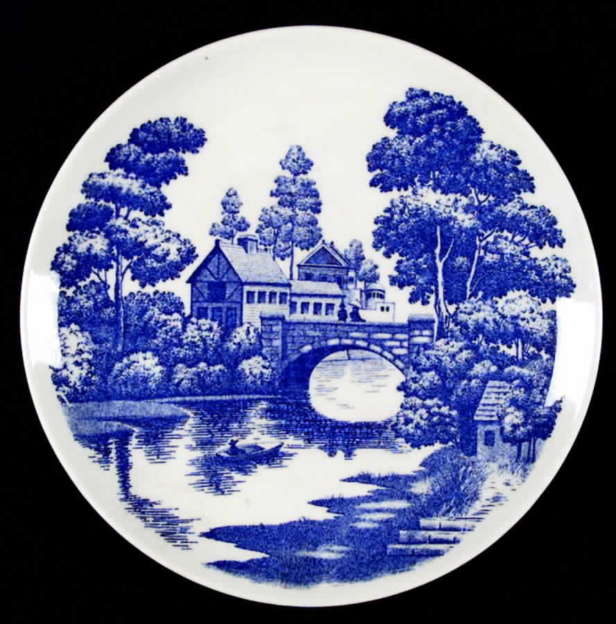 Lakeview Luncheon Plate by Nasco (Japan)-1