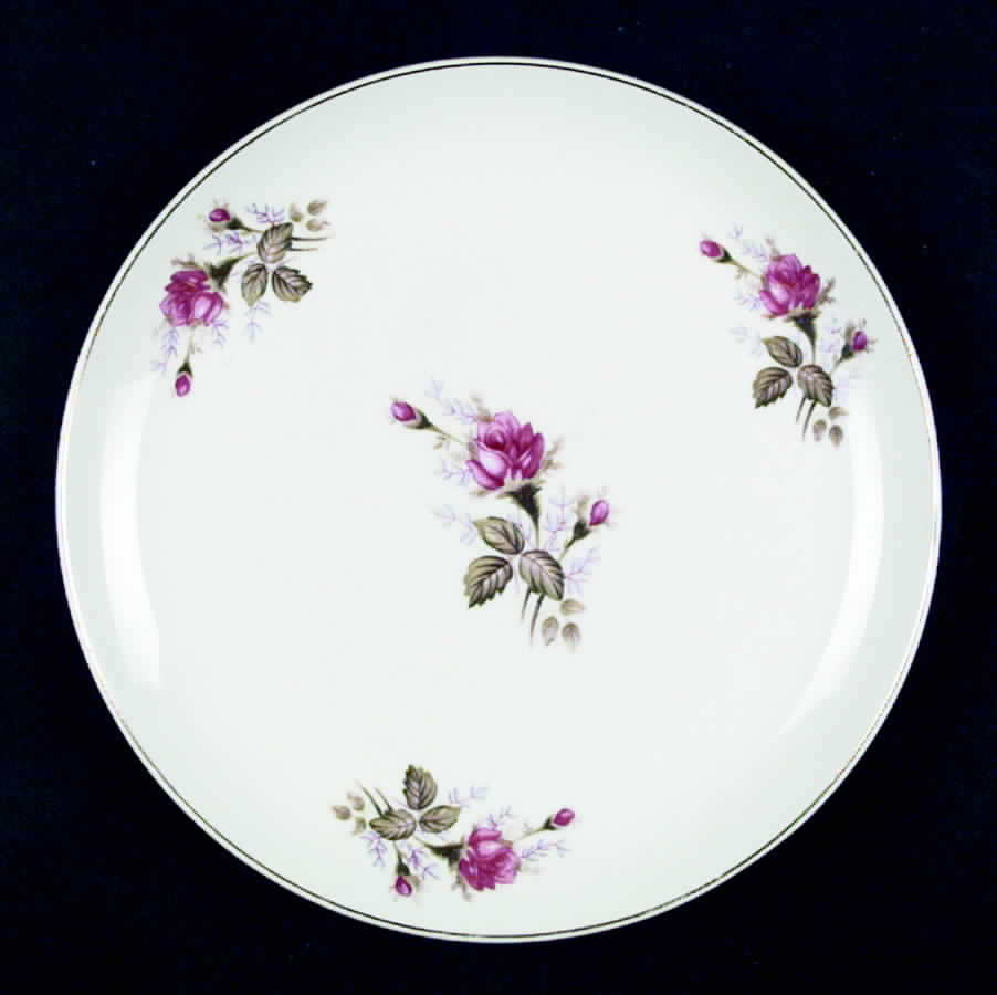 Moss Rose Salad Plate by Nasco (Japan)-1