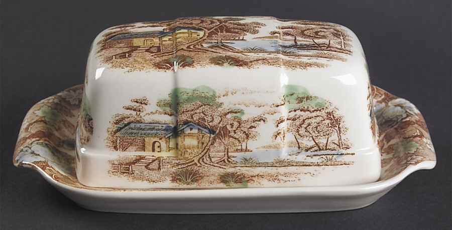 Mountain Woodland 1/4 Lb Covered Butter by Nasco (Japan)-1