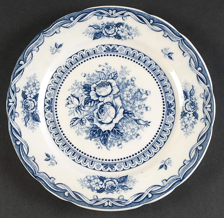 Old Vienna Salad Plate by Nasco (Japan)-1