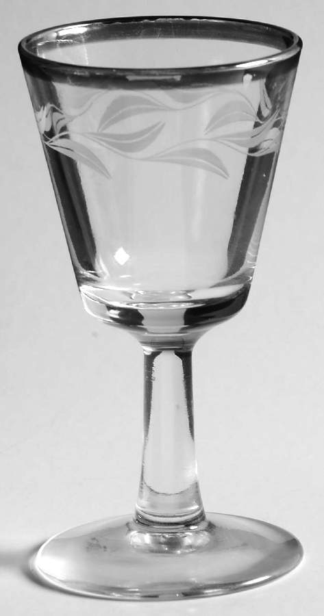 Paris Night Glassware Cordial by Nasco (Japan)-1