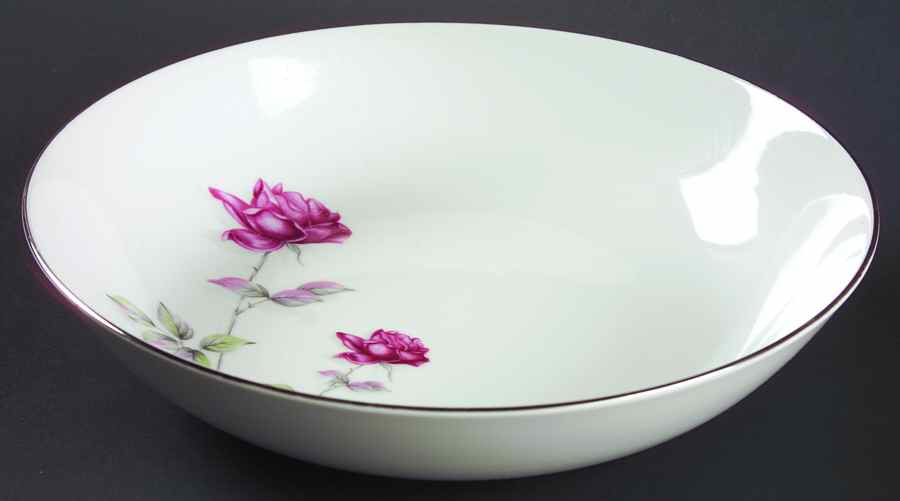 Rose Bramble 9" Round Vegetable Bowl by Nasco (Japan)-1
