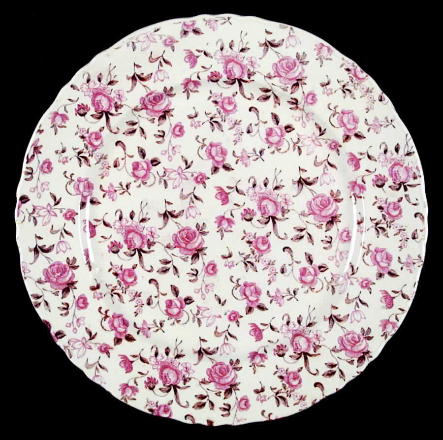 Rose Garden Dinner Plate by Nasco (Japan)-1