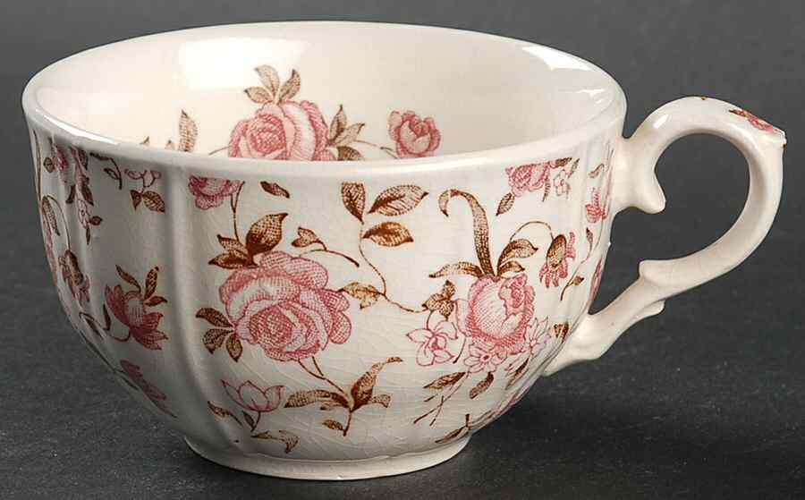 Rose Garden Flat Cup by Nasco (Japan)-1
