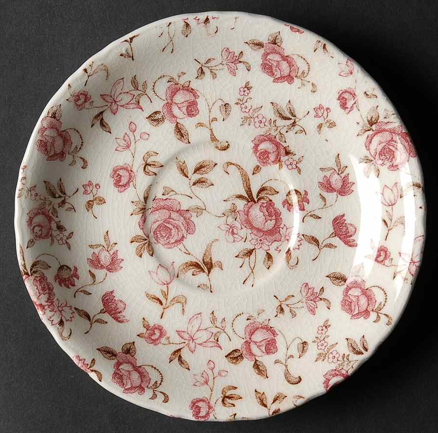 Rose Garden Saucer by Nasco (Japan)-1