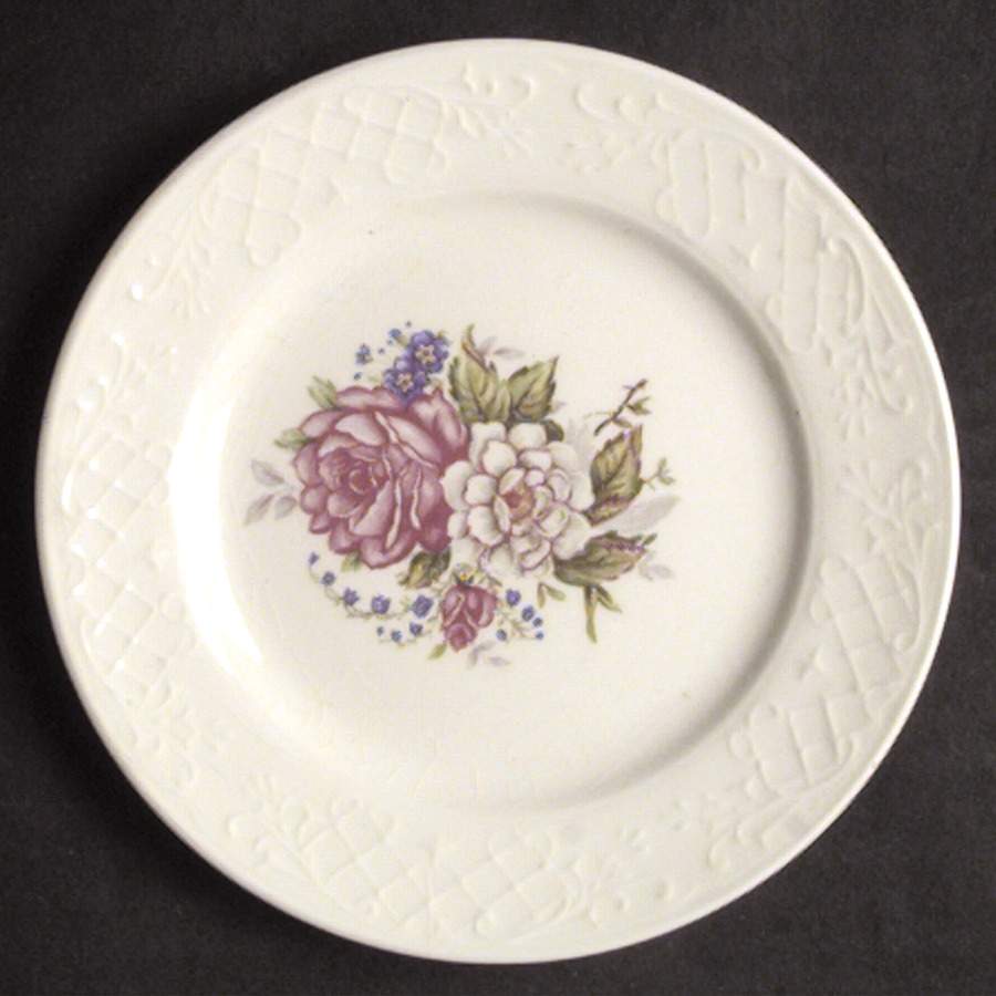 Rose Marie Bread & Butter Plate by Nasco (Japan)-1