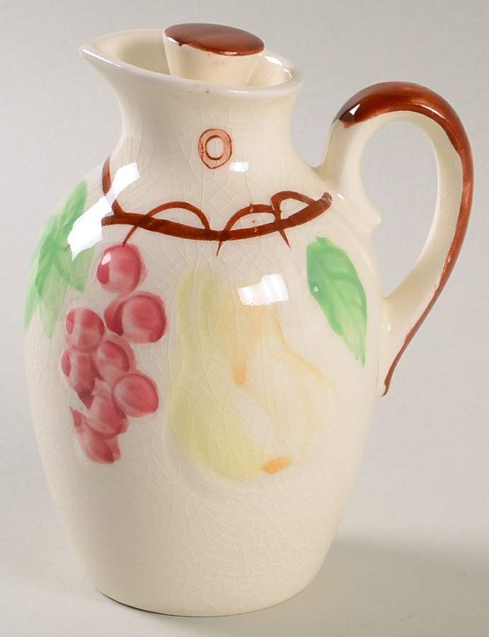 Royal Orchard Oil Cruet and Stopper by Nasco (Japan)-1