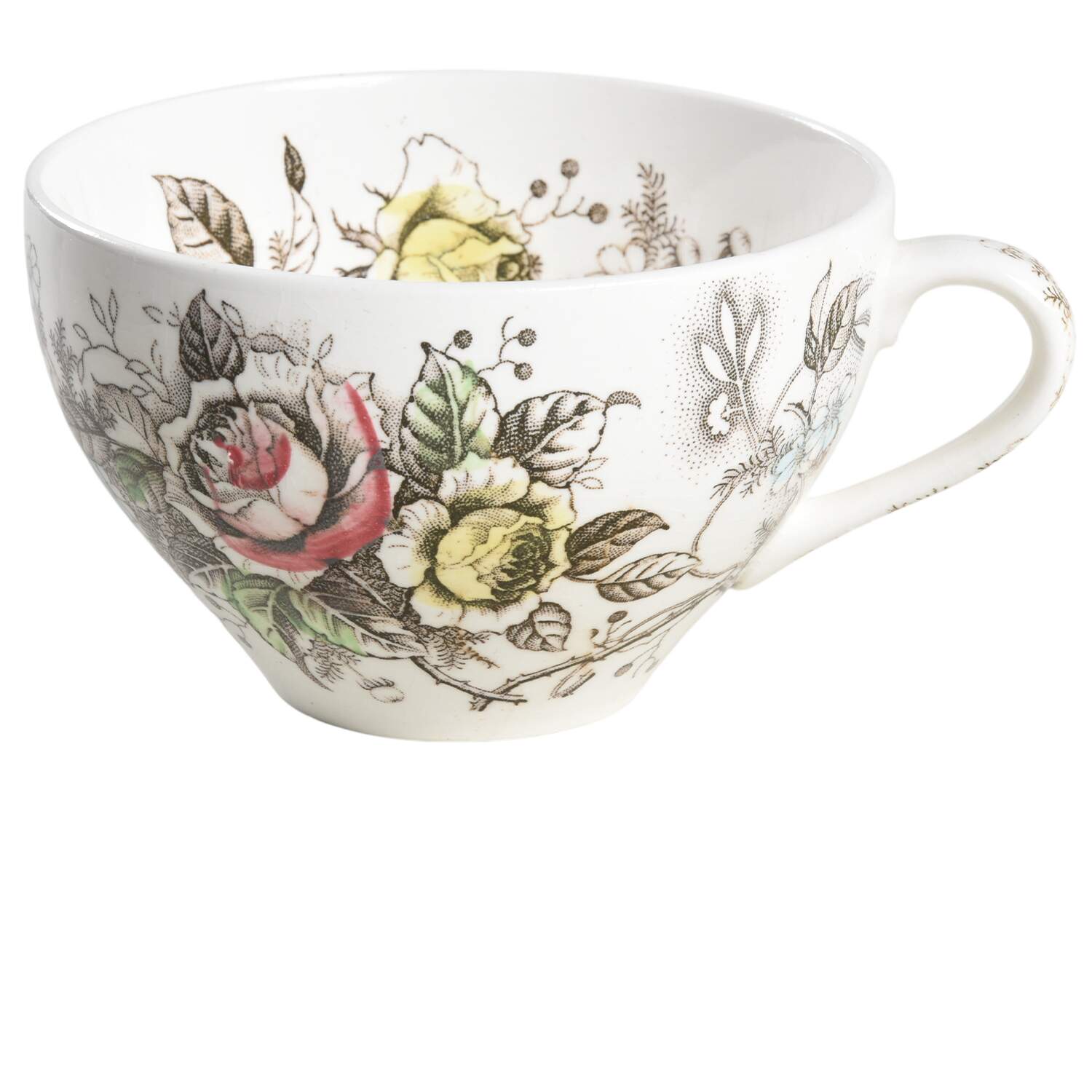 Rosevine Flat Cup by Nasco (Japan)-1