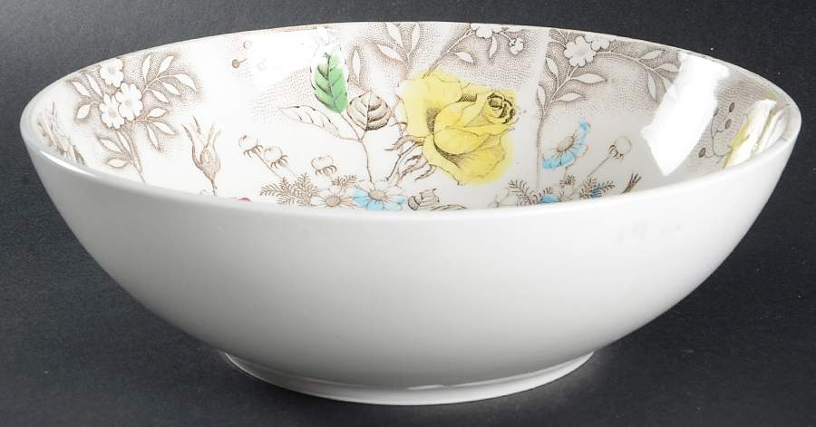 Rosevine 10" Round Vegetable Bowl by Nasco (Japan)-1
