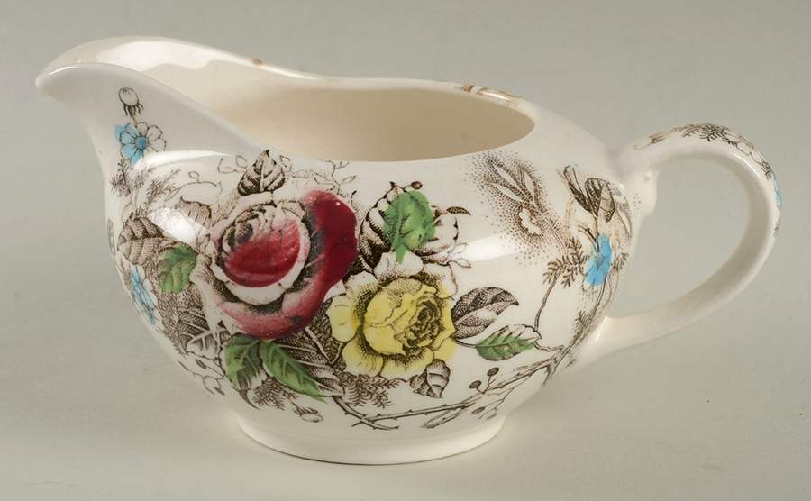Rosevine Creamer by Nasco (Japan)-1