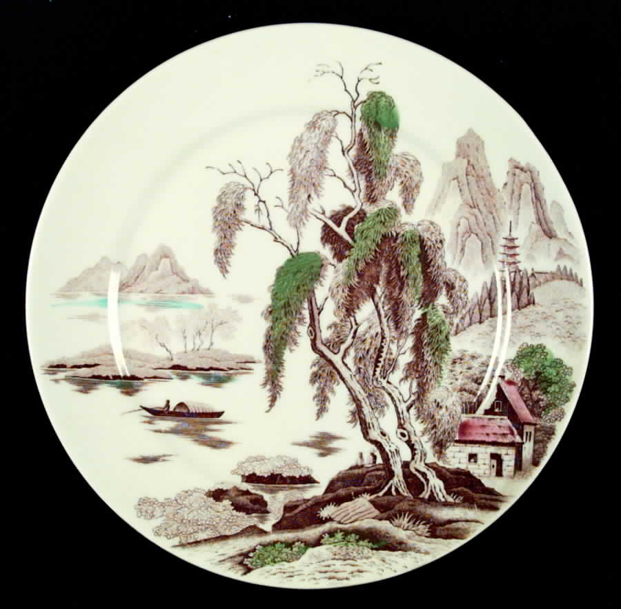 Sayonara (Japan) Dinner Plate by Nasco (Japan)-1
