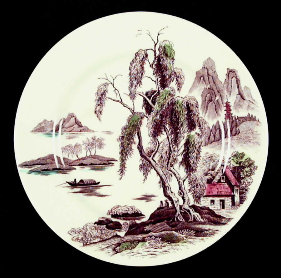 Sayonara (Japan) Salad Plate by Nasco (Japan)-1