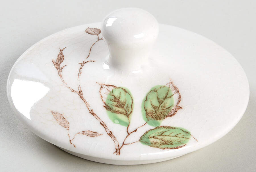 Springtime Lid for Sugar Bowl by Nasco (Japan)-1