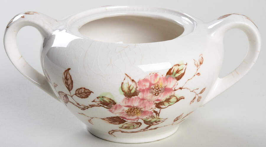 Springtime Sugar Bowl No Lid by Nasco (Japan)-1