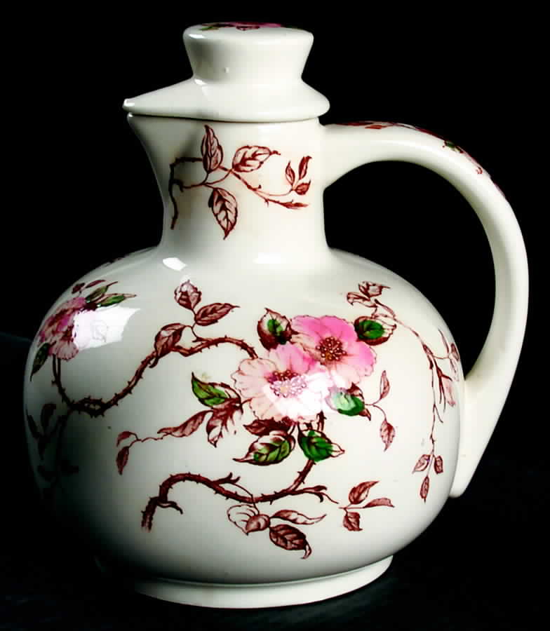 Springtime Tea/Coffee Pot & Lid by Nasco (Japan)-1