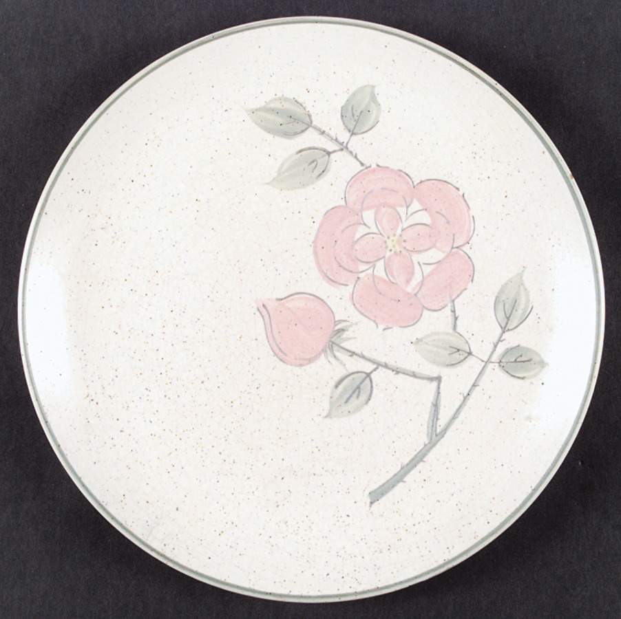 Stonham Rose Dinner Plate by Nasco (Japan)-1