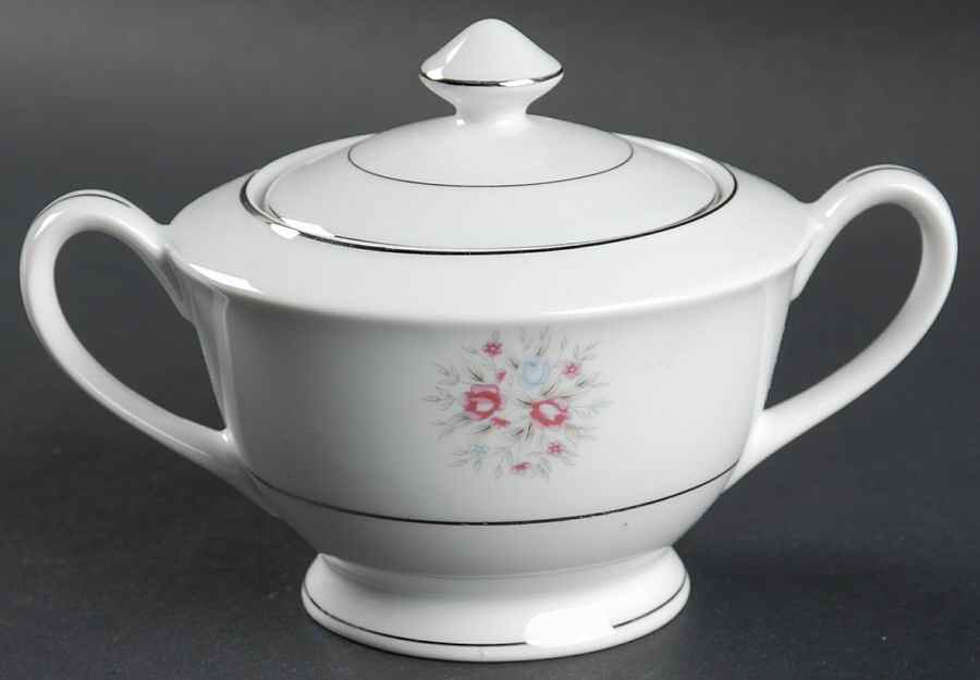 Sweet Afton Sugar Bowl & Lid by Nasco (Japan)-1