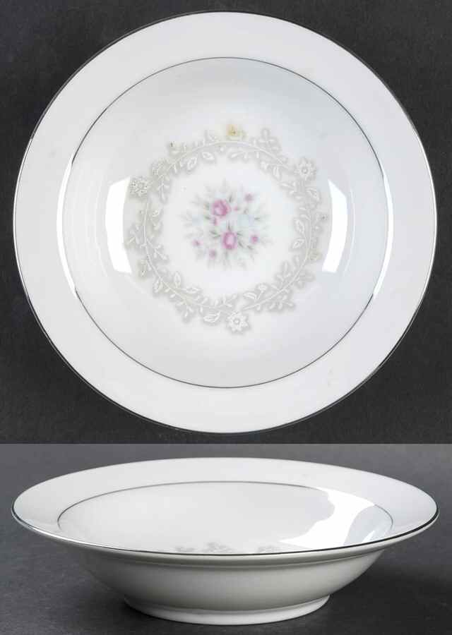 Sweet Afton Rim Fruit/Dessert (Sauce) Bowl by Nasco (Japan)-1