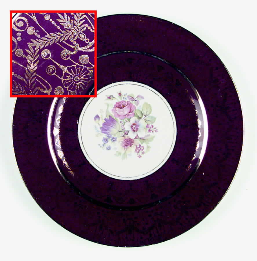 Wildwood Service Plate (Charger) by Nasco (Japan)-1