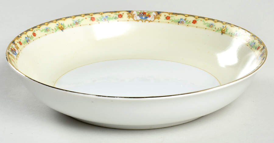 Canterbury Bells Coupe Soup Bowl by National China-1