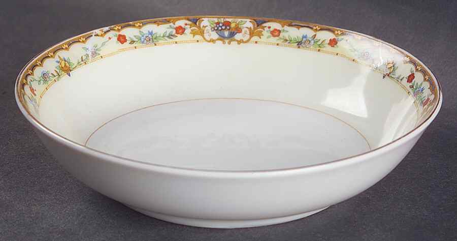 Canterbury Bells Fruit/Dessert (Sauce) Bowl by National China-1