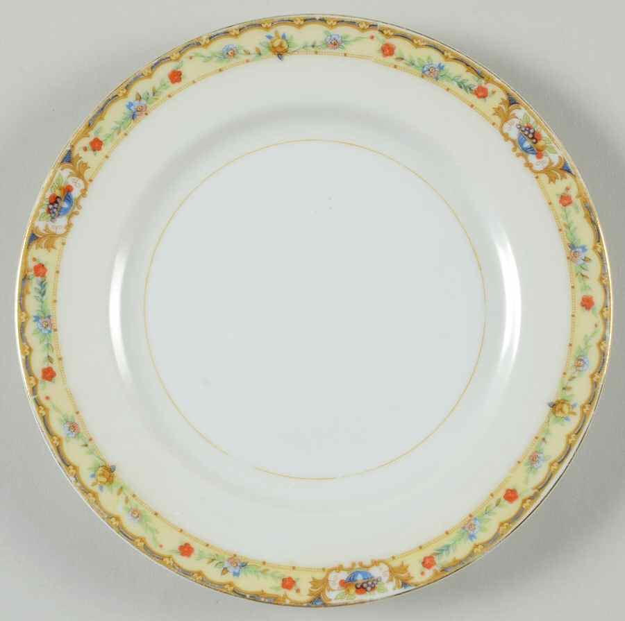 Canterbury Bells Bread & Butter Plate by National China-1