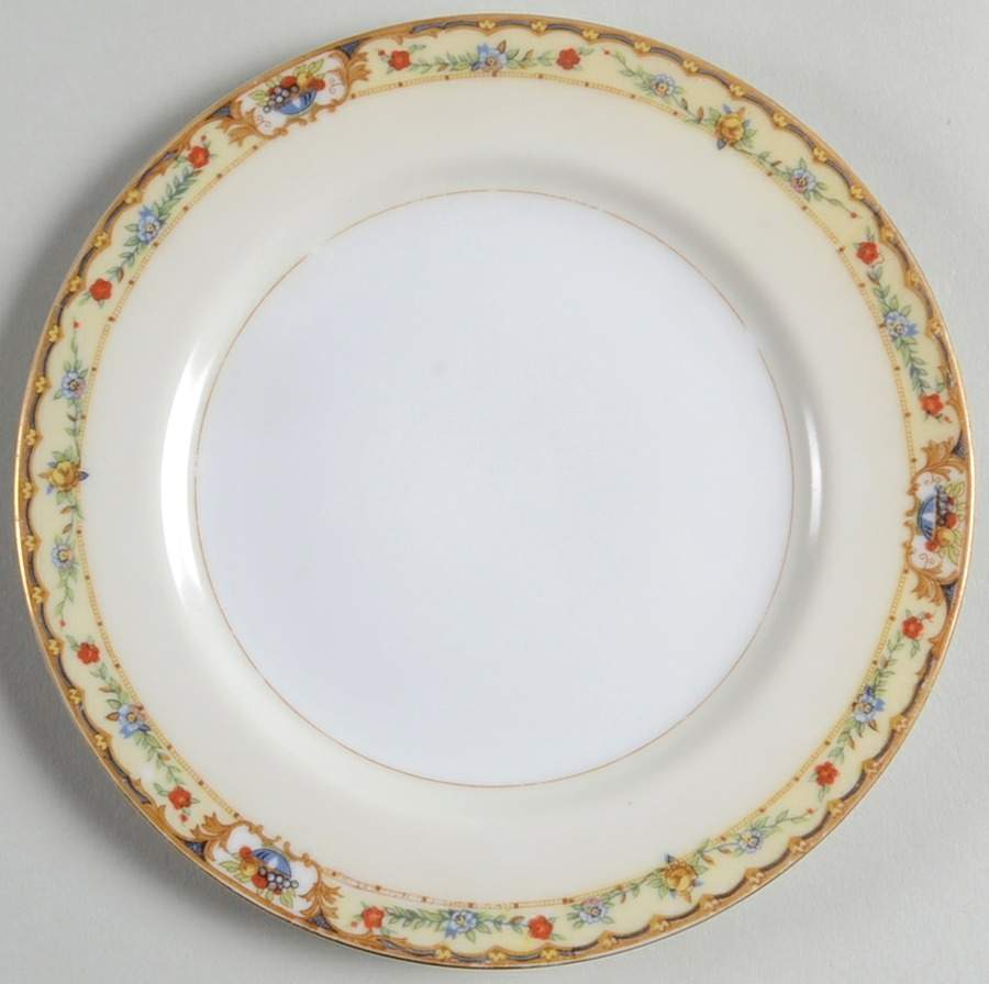Canterbury Bells Bread & Butter Plate by National China-1