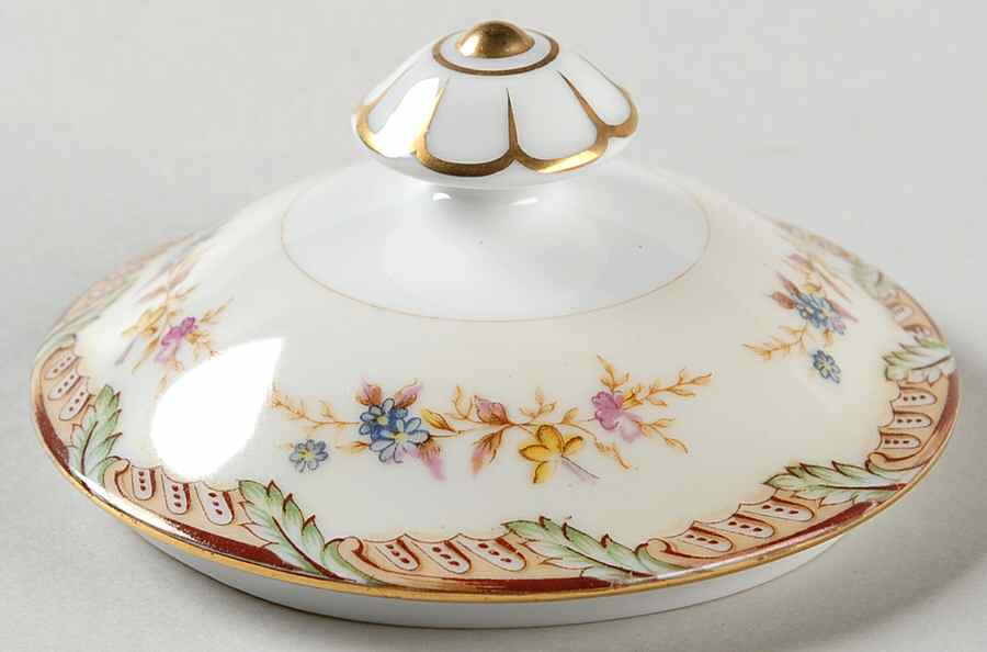 Corinthia Lid for Sugar Bowl by National China-1