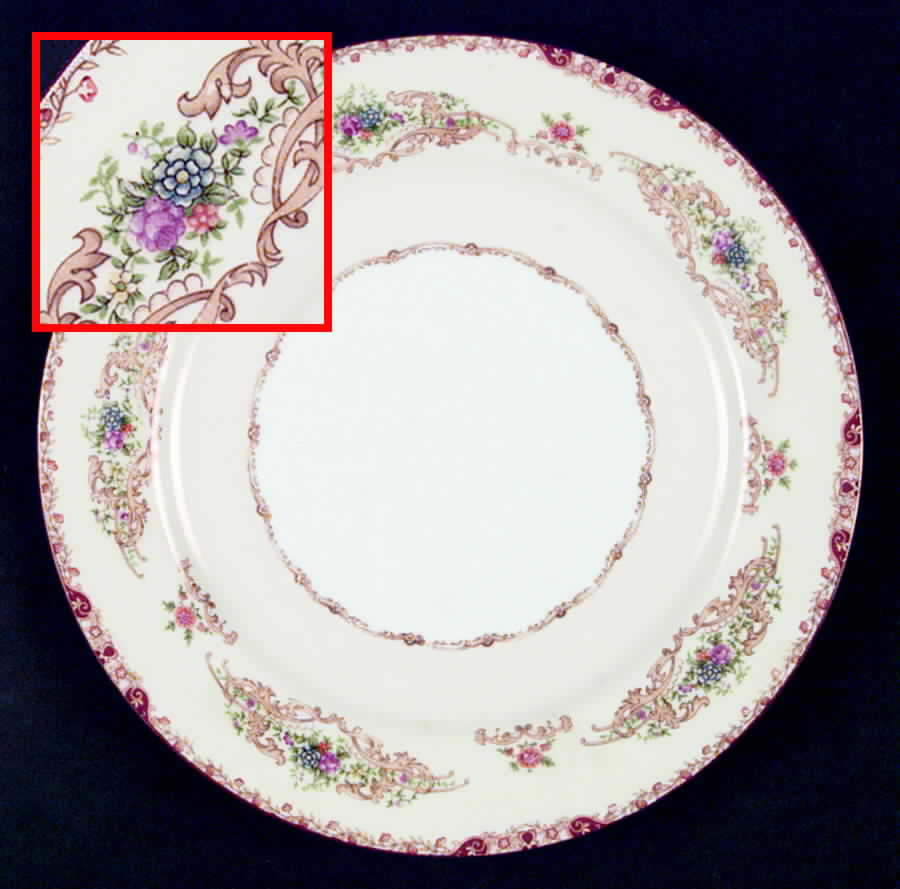Dianne Dinner Plate by National China-1