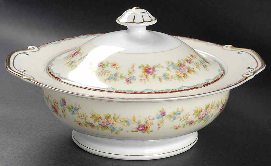 Jeanine Round Covered Vegetable by National China-1
