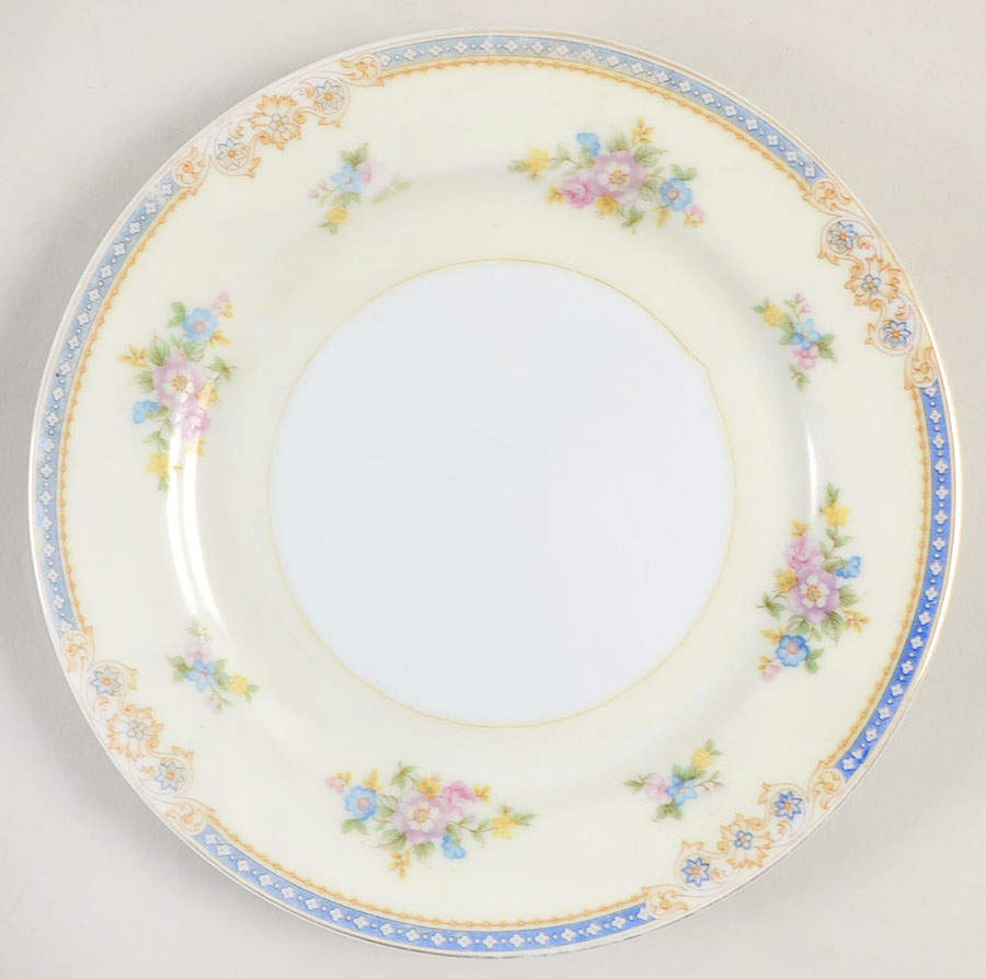 Langley Salad Plate by National China-1