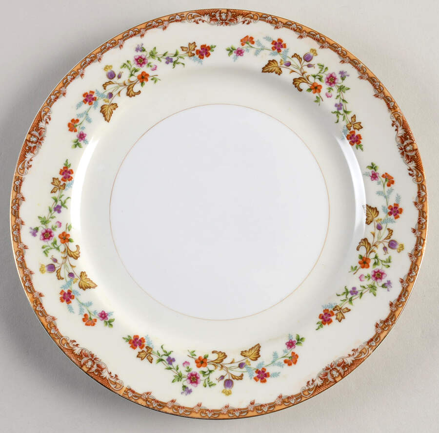 L'Automne Dinner Plate by National China-1