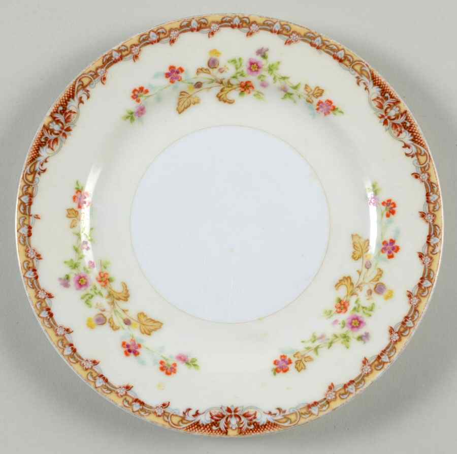 L'Automne Bread & Butter Plate by National China-1