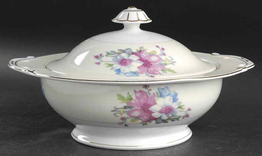 NAT13 Round Covered Vegetable by National China-1