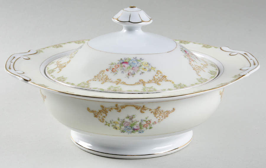 NAT14 Round Covered Vegetable by National China-1