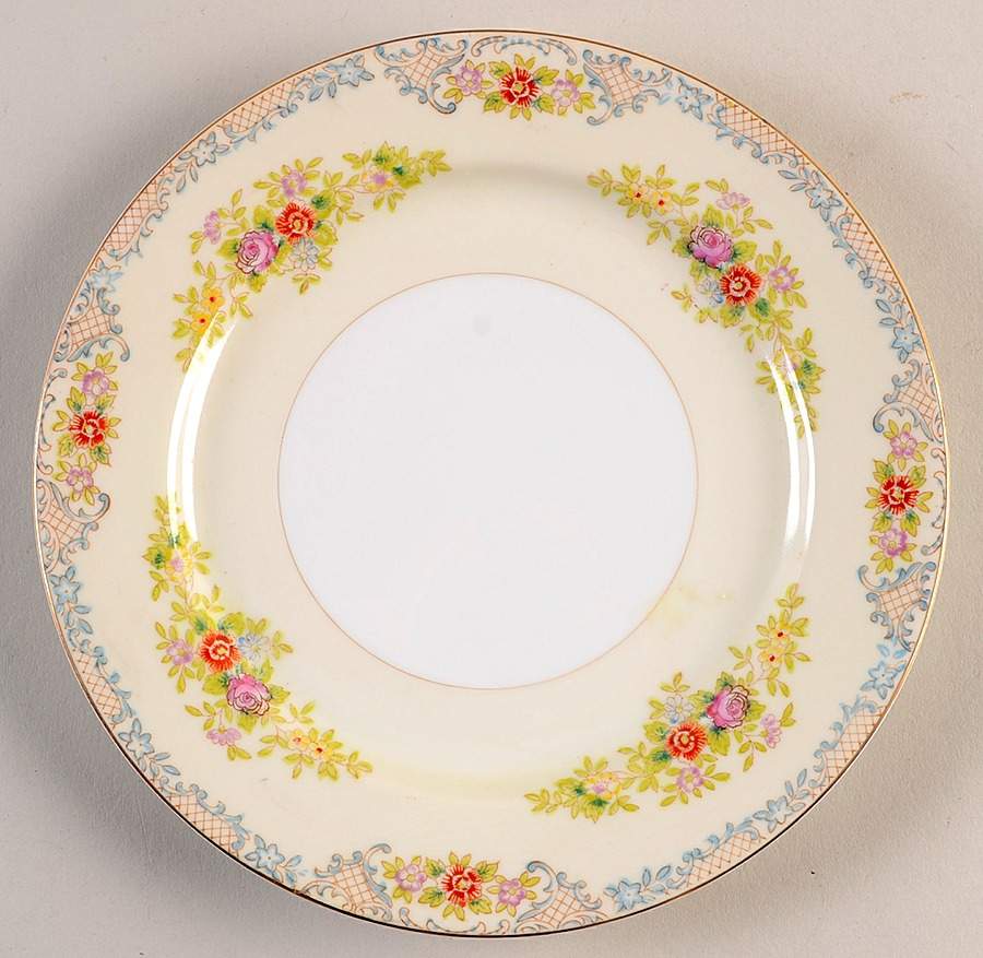 NAT2 Salad Plate by National China-1