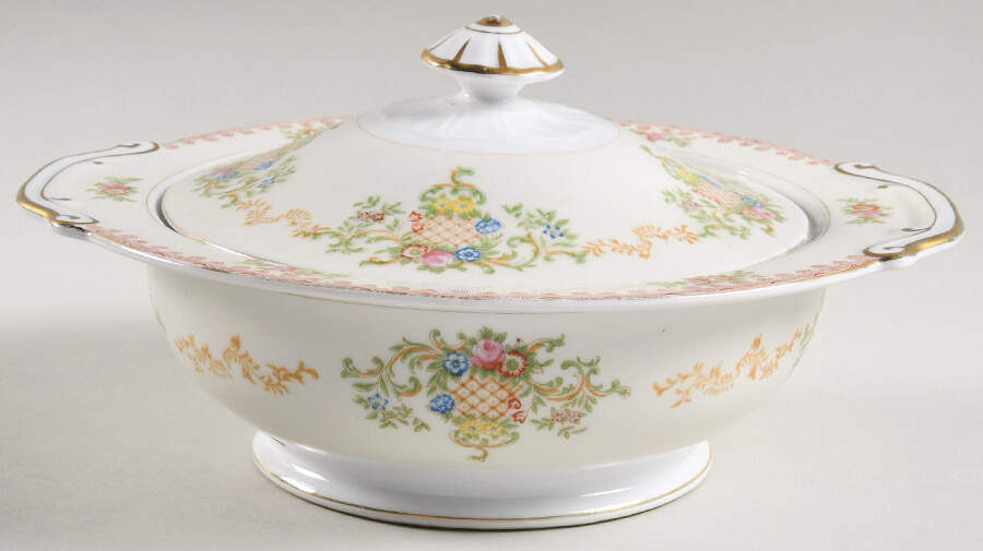 NAT9 Round Covered Vegetable by National China-1