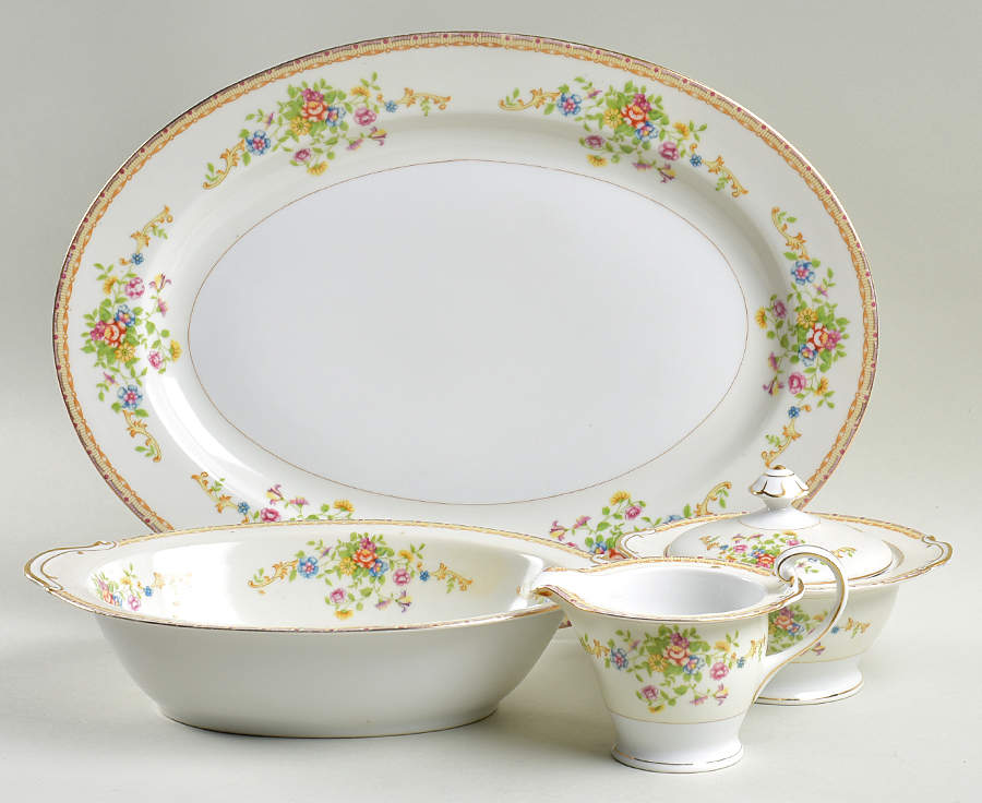 Patricia 5 Piece Hostess Set by National China-1