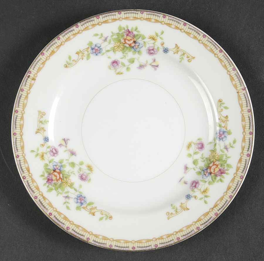 Patricia Bread & Butter Plate by National China-1