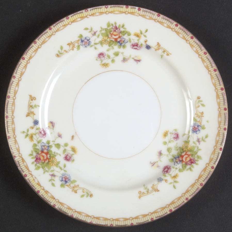 Patricia Bread & Butter Plate by National China-1