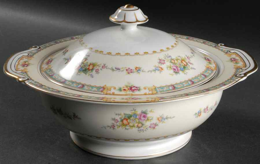 Rosemary Round Covered Vegetable by National China-1