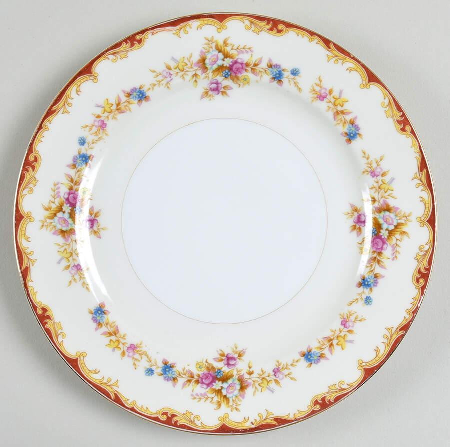 Wembley Salad Plate by National China-1